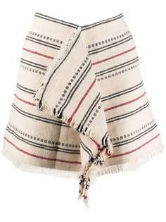 Isabel Marant Étoile полосатая юбка мини