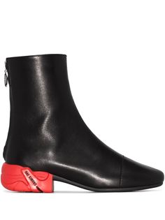 Raf Simons ботильоны Solaris