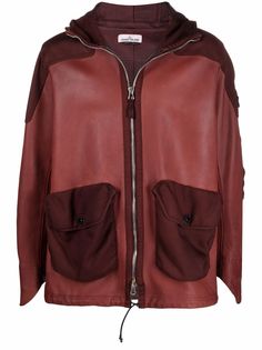 Stone Island куртка с капюшоном