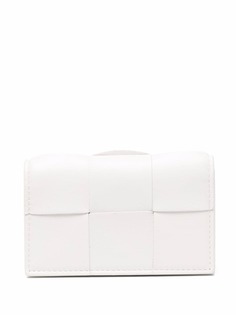 Bottega Veneta картхолдер с плетением Maxi Intrecciato