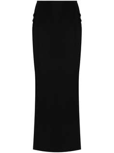 Herve L. Leroux юбка макси с завышенной талией