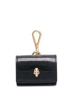 Alexander McQueen чехол для AirPods с декором Skull