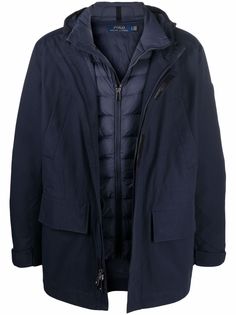 Polo Ralph Lauren многослойная парка с капюшоном