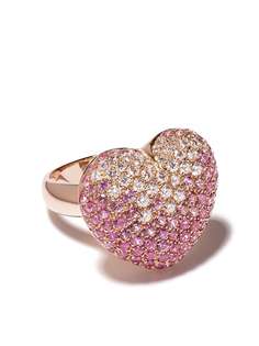 LEO PIZZO кольцо Amore из розового золота
