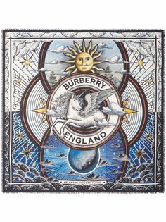Burberry кашемировый платок Celestial