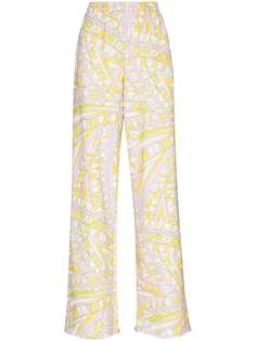 Emilio Pucci Bandierine-print track pants