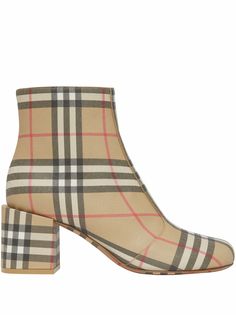 Burberry ботильоны в клетку Vintage Check