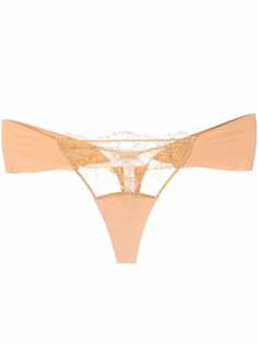 La Perla кружевные трусы-стринги Shape Allure