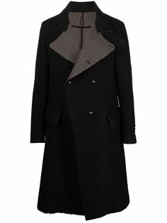 Masnada двубортное пальто в стиле колор-блок