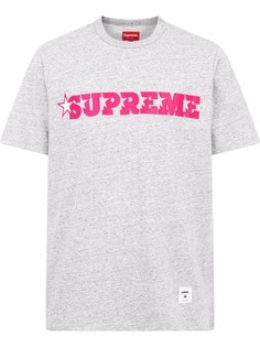 Supreme футболка с логотипом