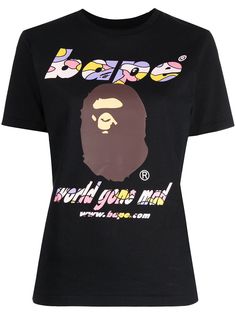 A BATHING APE® футболка с логотипом Bape