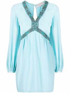 Emilio Pucci декорированное шелковое платье