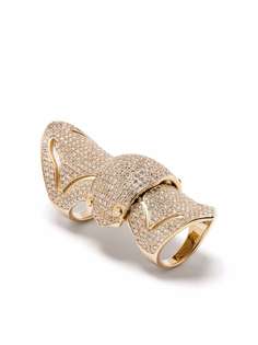 Loree Rodkin кольцо из желтого золота с бриллиантом
