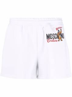 Moschino спортивные шорты с логотипом