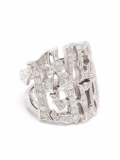 Loree Rodkin кольцо из белого золота с бриллиантом