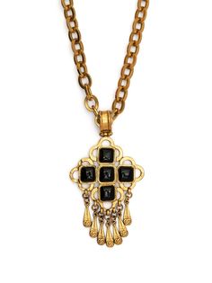 Chanel Pre-Owned колье 1995-го года с подвеской