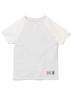 ERL KIDS футболка с нашивкой-логотипом