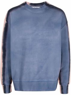 MSGM толстовка с выцветшим эффектом