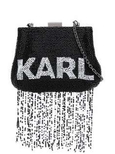 Karl Lagerfeld клатч K/Ikonik с бисером