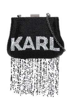 Karl Lagerfeld клатч K/Ikonik с бисером