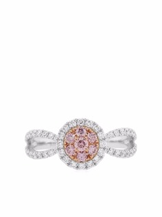 HYT Jewelry кольцо Argyle из белого золота с бриллиантами