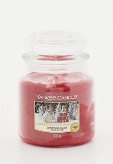 Свеча ароматическая Yankee Candle "Рождественское волшебство" Christmas Magic 411 гр / 65-90 часов