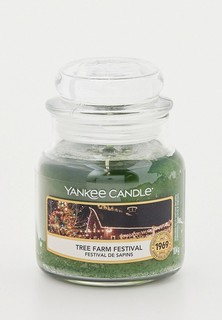 Свеча ароматическая Yankee Candle Ёлочный базар 104 г. / 25-45 часов