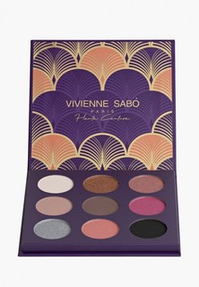 Палетка теней для век Vivienne Sabo с мультифинишем