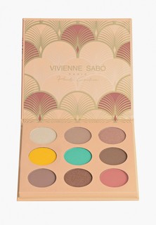 Палетка теней для век Vivienne Sabo с мультифинишем