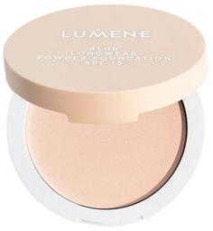 Устойчивая крем-пудра Lumene Blur SPF 15, тон 3, Fresh Apricot, 10гр