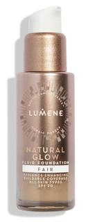 Тонирующий флюид Lumene Natural Glow SPF 20, Fair, 30мл