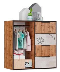 Комод Лофт Простоквашино со штангой Smart