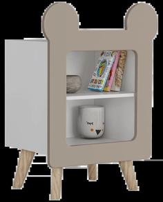 Тумба Маша и Медведь Folk медведь Smart