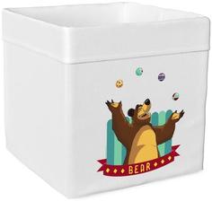 Ящик текстильный для игрушек Маша и Медведь 7 Smart