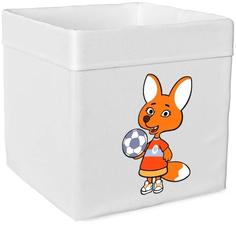 Ящик текстильный для игрушек Оранжевая корова 4 Smart