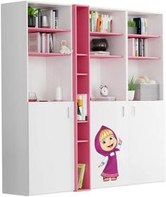 Шкаф книжный Маша и медведь Playtime Smart