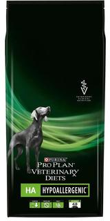 Сухой корм Pro Plan Veterinary Diets HA Hypoallergenic для щенков и взрослых собак при аллергических реакциях, 11кг