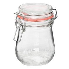 Банки, емкости для сыпучих продуктов банка стеклянная ATTRIBUTE 0,5 л, с бугельным замком