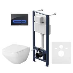 Комплект: инсталляция с унитазом, с сиденьем и клавишей am.pm inspire v2.0 is450a38.50a1700