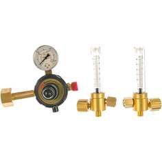 Регулятор для углекислоты и аргона base control ar/co2 с 2 ротаметрами gce 0870478