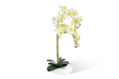 Искусственное растение в кашпо Камень Орхидея Фаленопсис Hoff