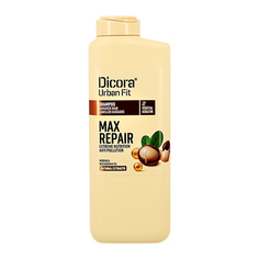Шампунь для волос DICORA URBAN FIT с маслом макадамии экстра восстановление и питание 400 мл