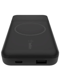 Внешний аккумулятор Belkin Power Bank Magnetic Wireless 10000mAh BPD001btBK Выгодный набор + серт. 200Р!!!