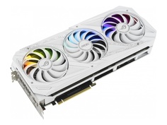 Видеокарта ASUS ROG Strix GeForce RTX 3080 V2 White OC Edition LHR 1935MHz PCI-E 4.0 10240Mb 19000MHz 320-bit 2xHDMI 3xDP HDCP ROG-STRIX-RTX3080-O10G-WHITE-V2