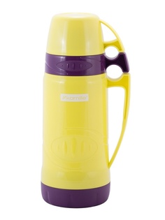 Термос Kamille 1L Yellow-Purple 2031