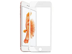 Защитное стекло ZeepDeep для APPLE iPhone 7 / 8 Full Glue 10/20D White 766025