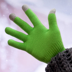 Теплые перчатки для сенсорных дисплеев iGlover Classic р.UNI Green