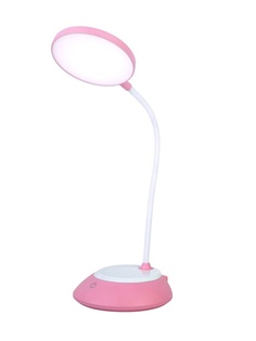 Настольная лампа UltraFlash UF-744 C14 Pink 14471