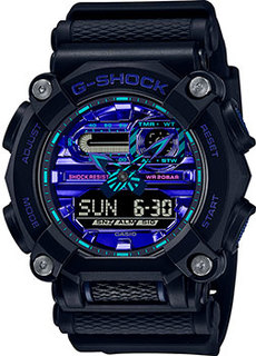 Японские наручные мужские часы Casio GA-900VB-1AER. Коллекция G-Shock
