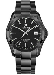 Швейцарские наручные мужские часы Le Temps LT1090.23BS02. Коллекция Sport Elegance Automatic